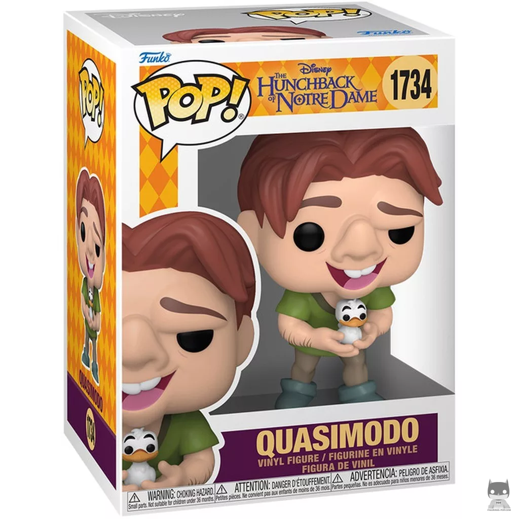 Figura Funko Pop! Quasimodo en su caja