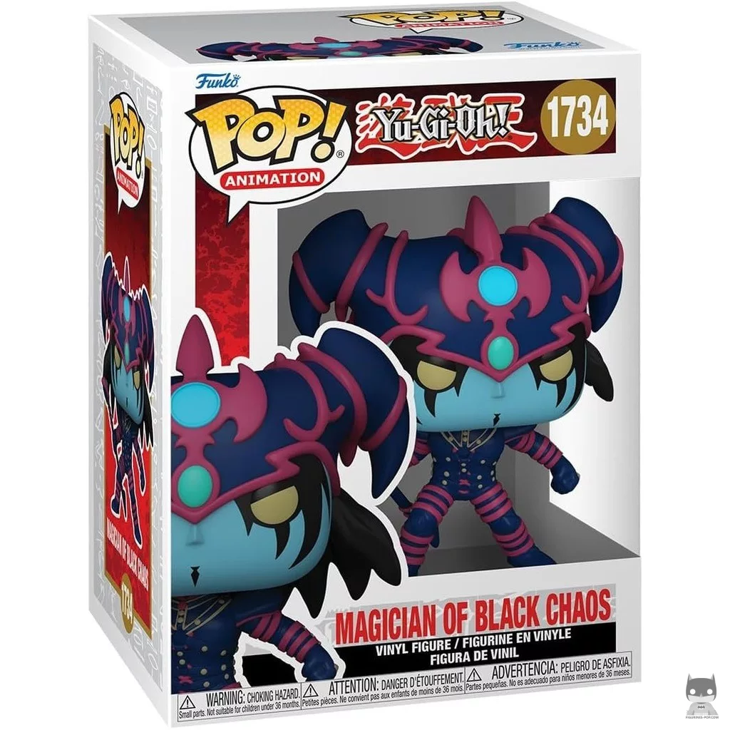 Figura Funko Pop! Mago del Caos Negro en su caja