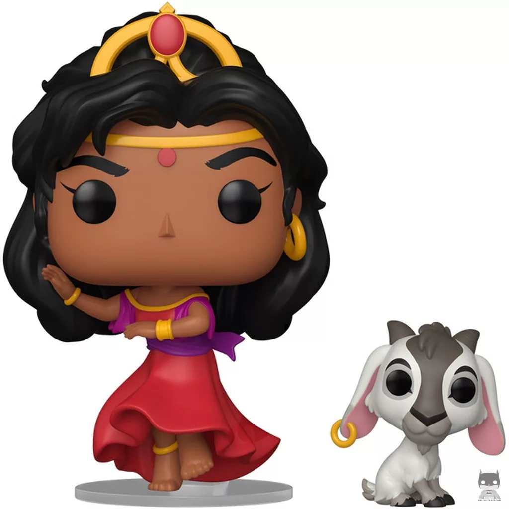 Figura Funko Pop! Esmeralda & Djali (El jorobado de Notre Dame)