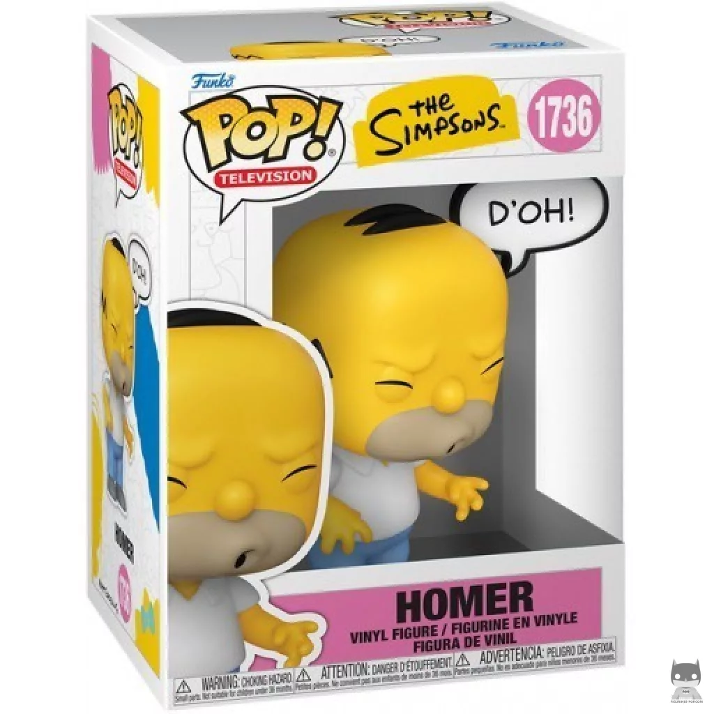 Figura Funko Pop! Homer (D'oh) en su caja