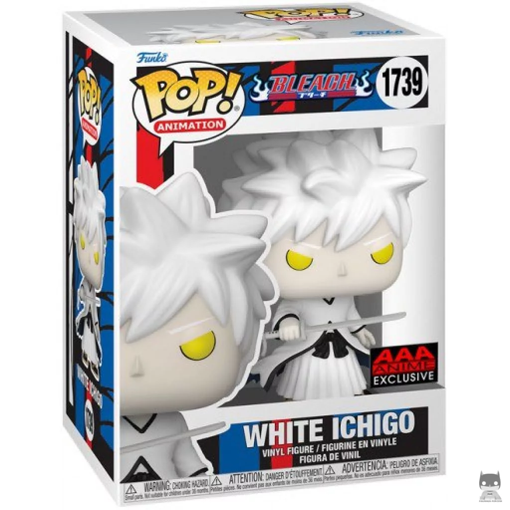 Figura Funko Pop! Ichigo blanco en su caja