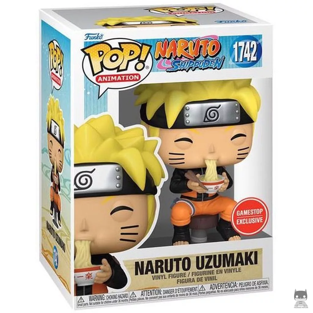 Figura Funko Pop! Naruto Uzumaki en su caja