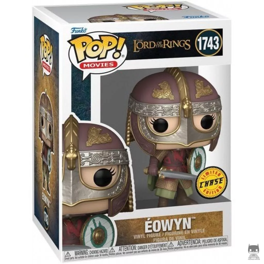 Figura Funko Pop! Éowyn (Chase) en su caja