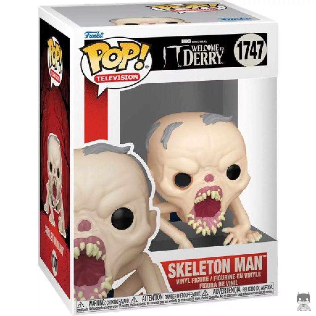 Figura Funko Pop! Hombre esqueleto en su caja