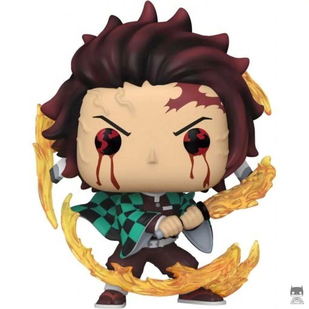 Figura Funko Pop! Tanjiro Kamado (Respiración del Sol) (Demon Slayer)