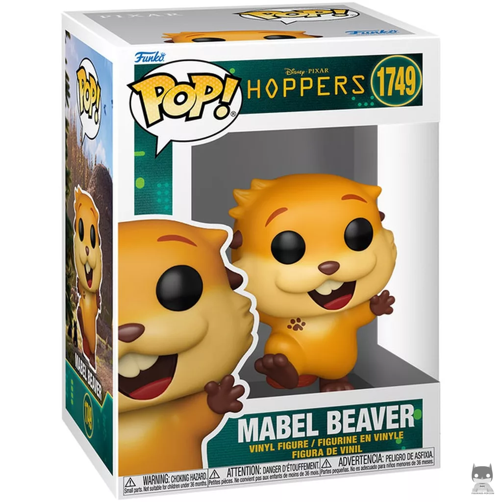 Figura Funko Pop! Mabel Beaver en su caja