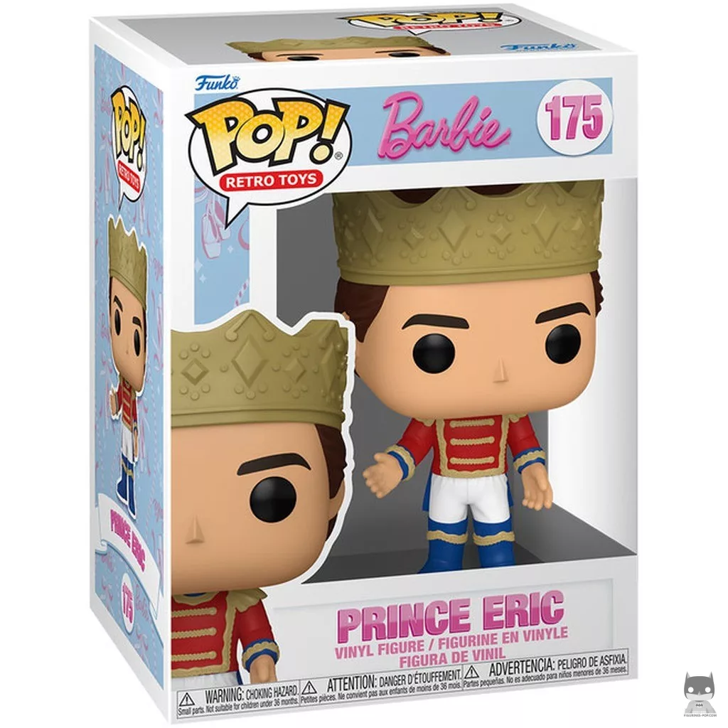 Figura Funko Pop! Príncipe Eric en su caja