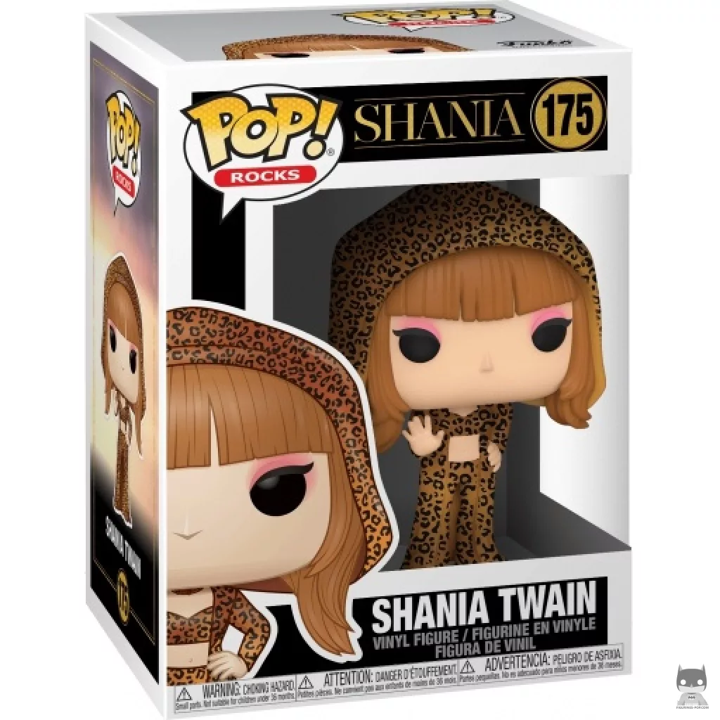 Figura Funko Pop! Shania Twain en su caja