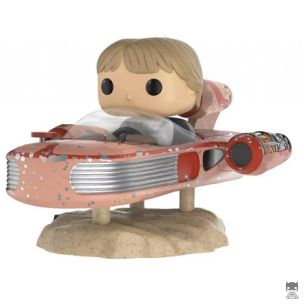 Figura Funko Pop! Luke Skywalker con landspeeder (Star Wars: Episodio IV, Una nueva esperanza)