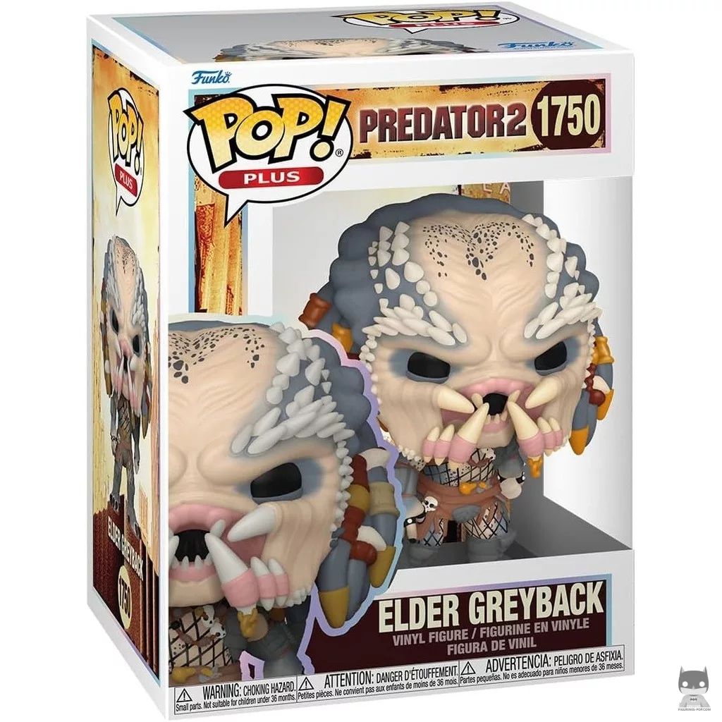 Figura Funko Pop! Anciano Greyback en su caja