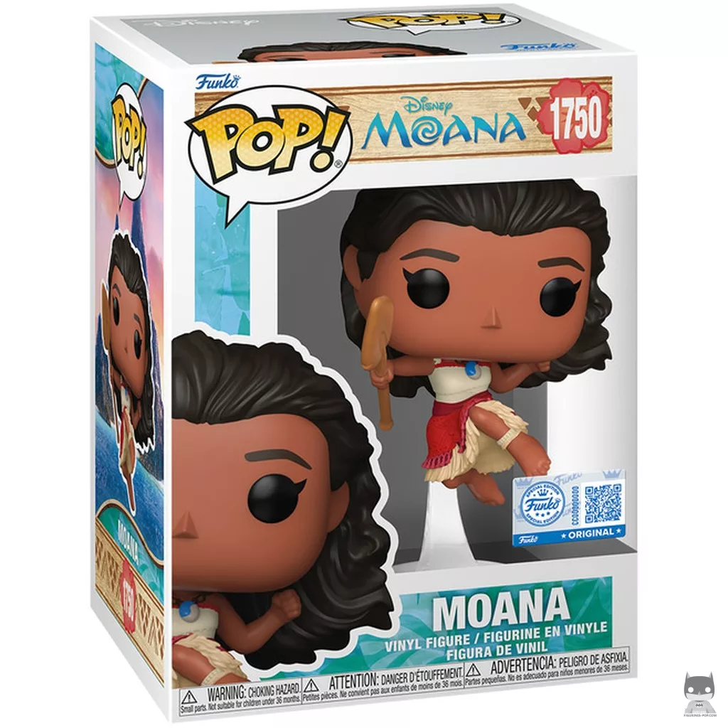 Figura Funko Pop! Vaiana (Saltando) en su caja