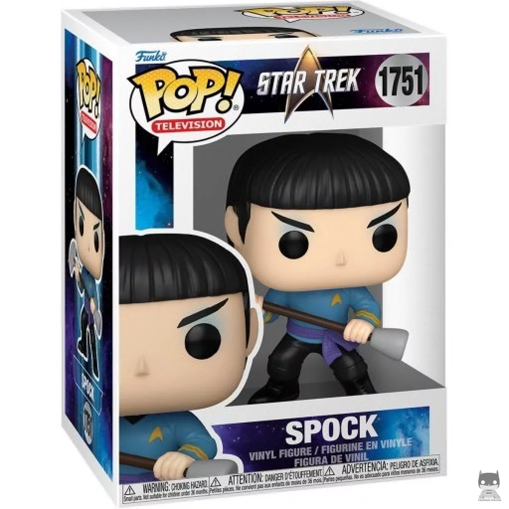 Figura Funko Pop! Spock en su caja
