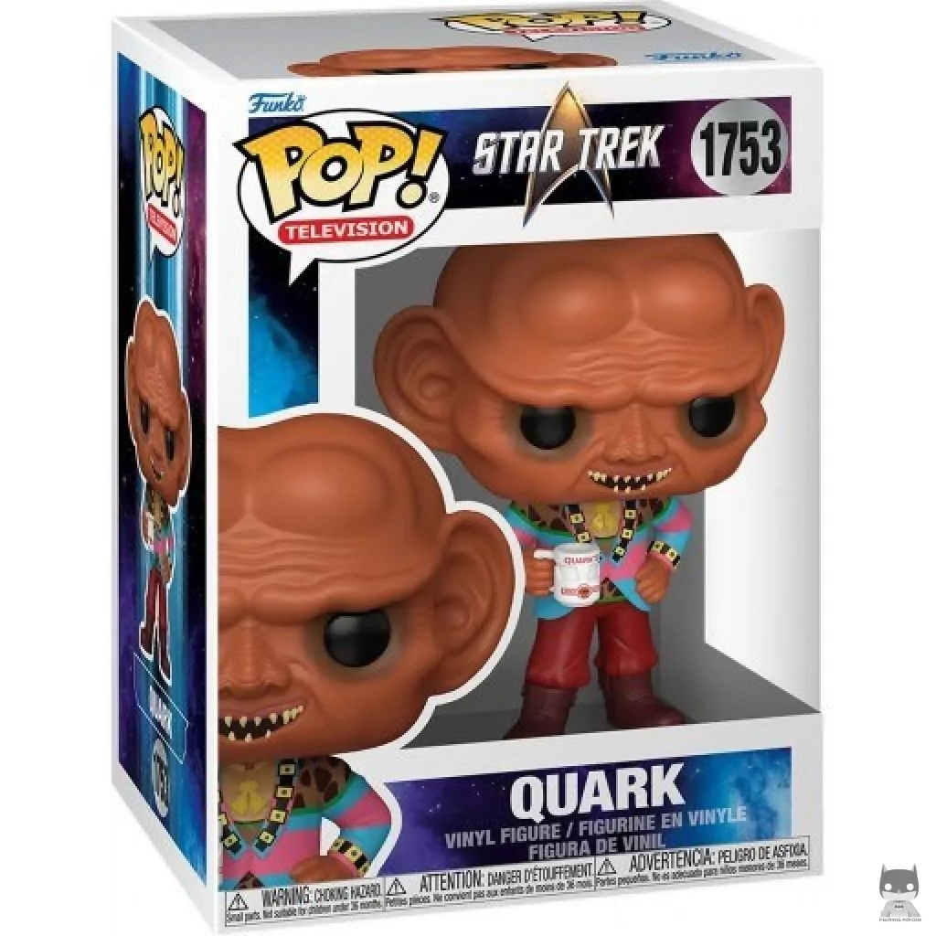 Figura Funko Pop! Quark en su caja