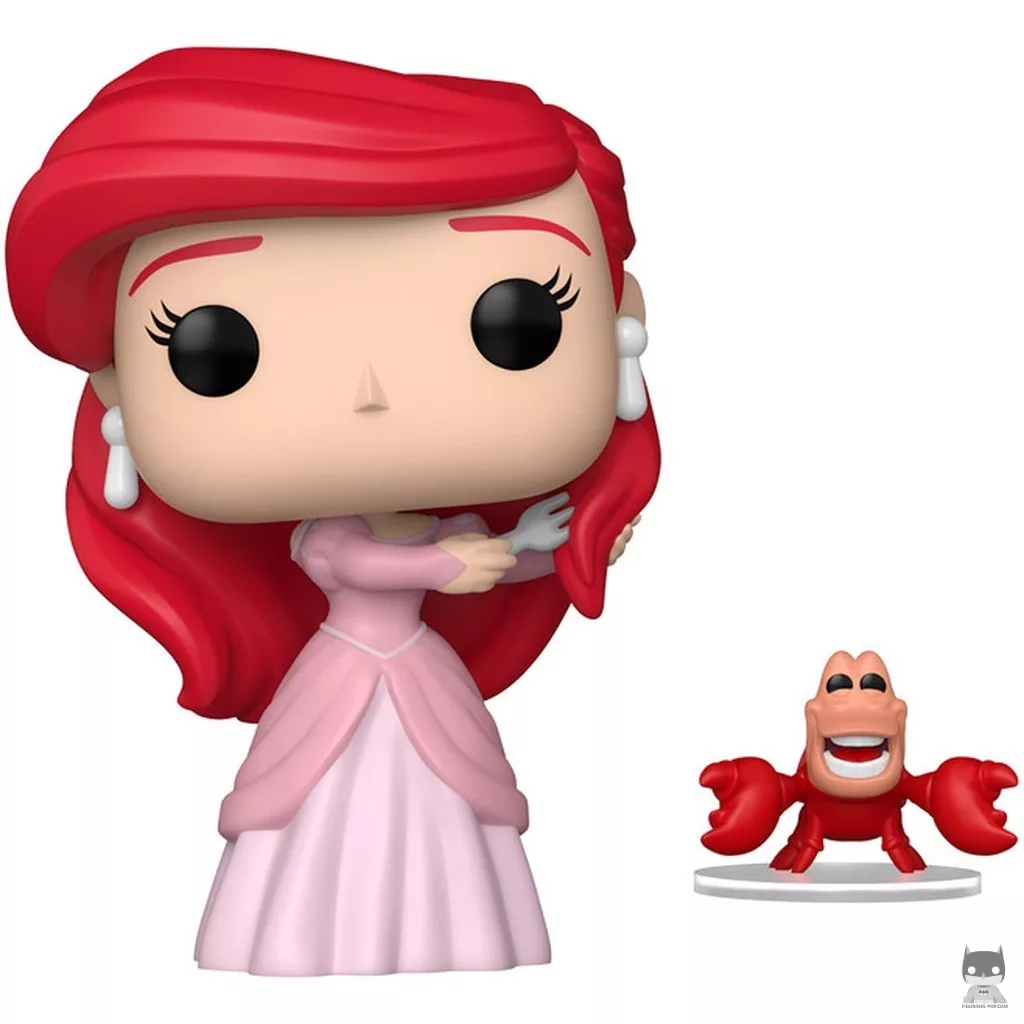 Figura Funko Pop! Ariel con Sebastián (La sirenita)
