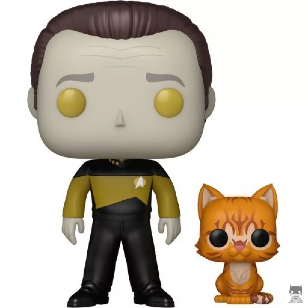 Figura Funko Pop! Data con Spot (Star Trek)