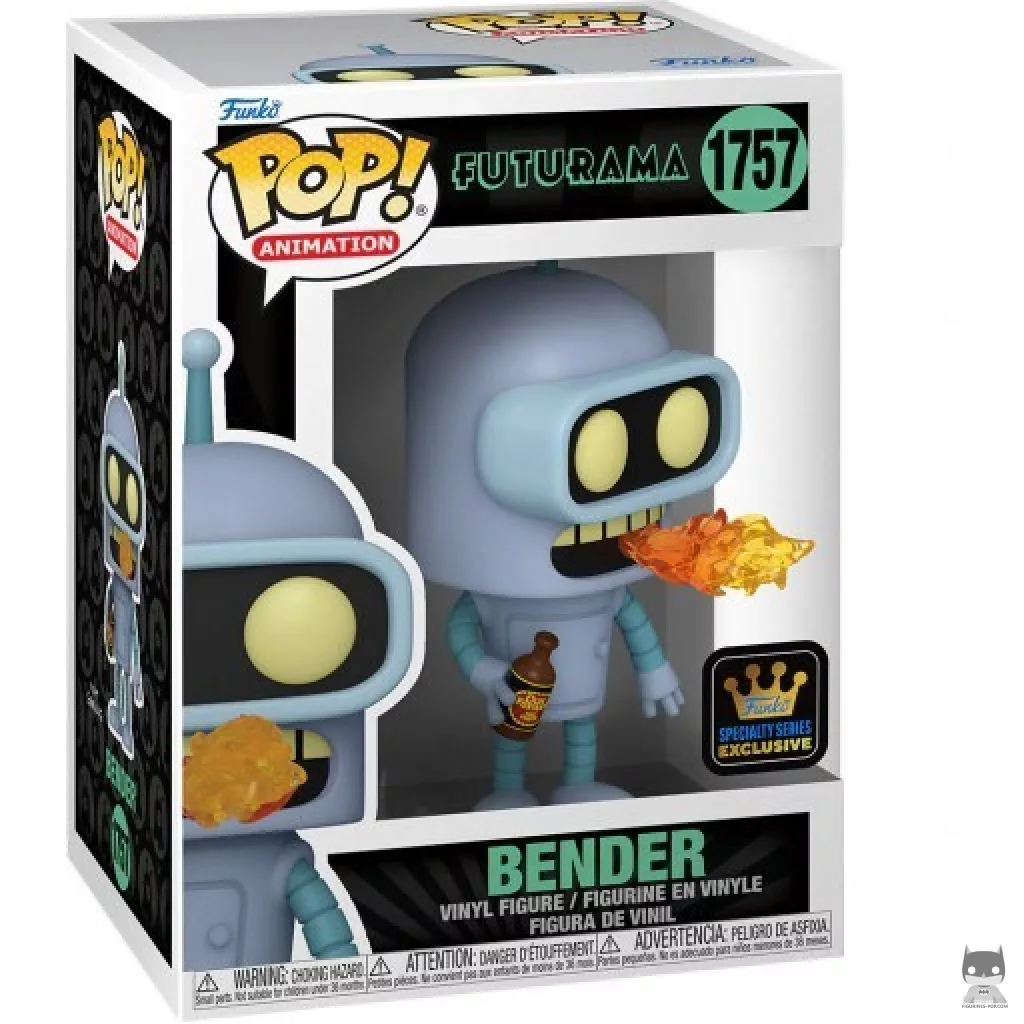 Figura Funko Pop! Bender en su caja