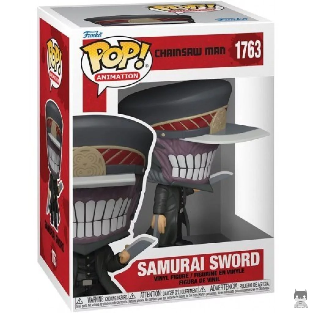 Figura Funko Pop! Samurai Sword en su caja