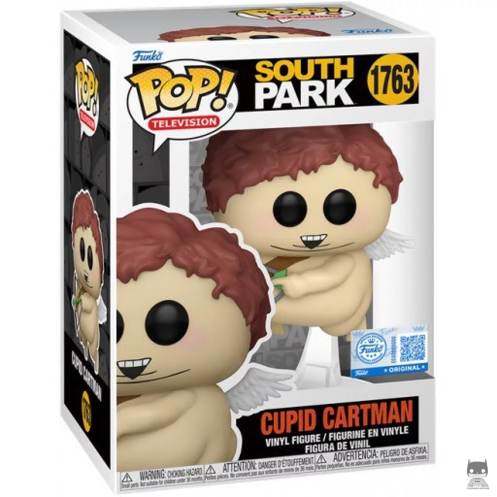 Figura Funko Pop! Cartman Cupido en su caja