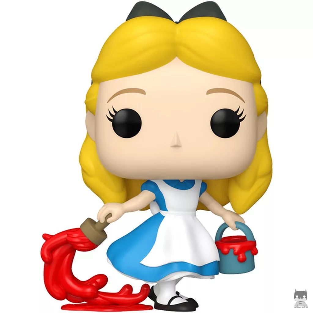 Figura Funko Pop! Alicia con pintura (Alicia en el país de las maravillas)