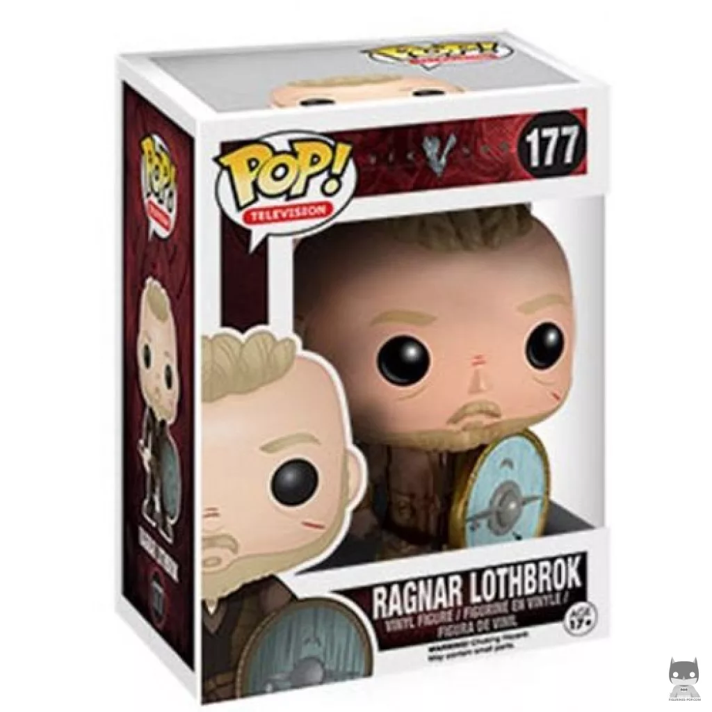 Figura Funko Pop! Ragnar Lothbrok en su caja