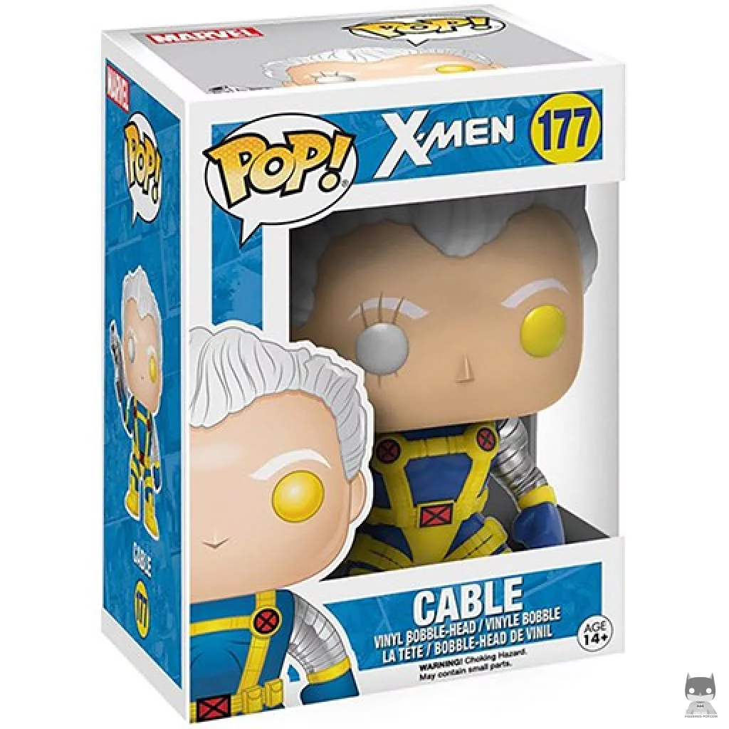Figura Funko Pop! Cable en su caja