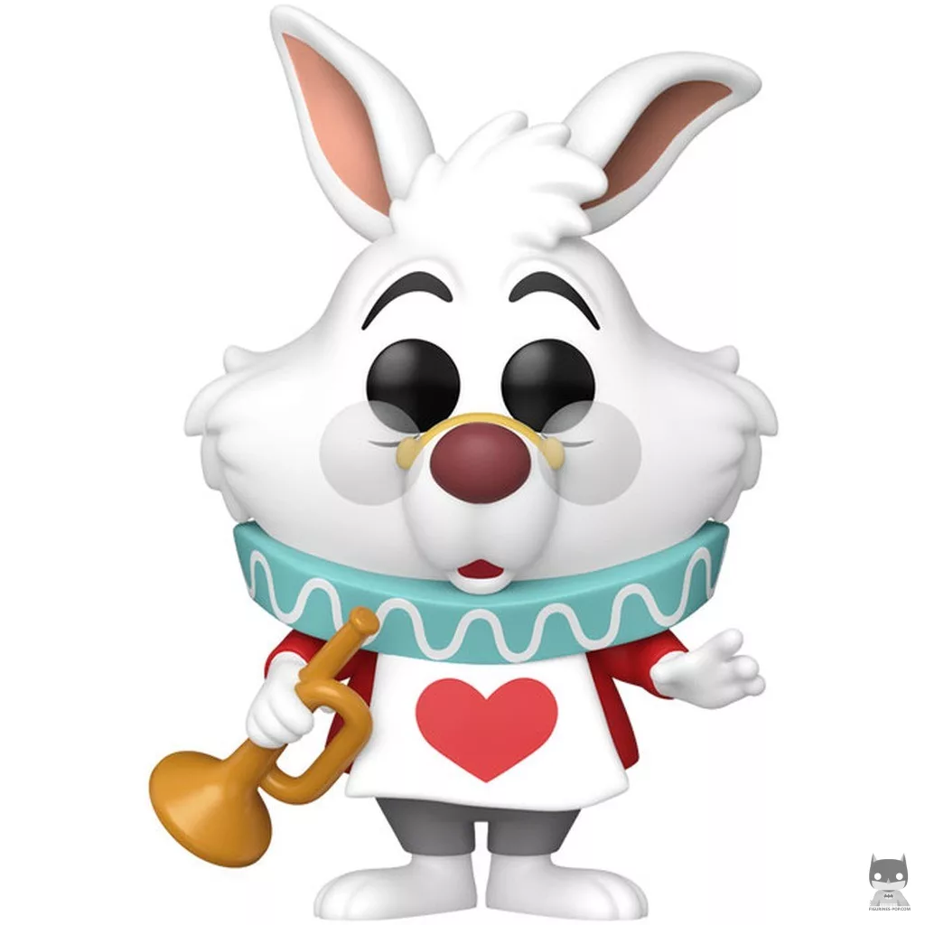 Figura Funko Pop! Conejo Blanco con trompeta (Alicia en el país de las maravillas)