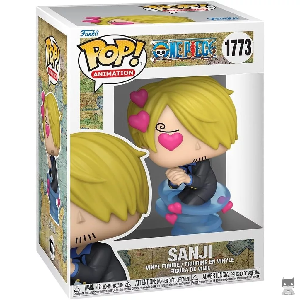 Figura Funko Pop! Sanji enamorado en su caja
