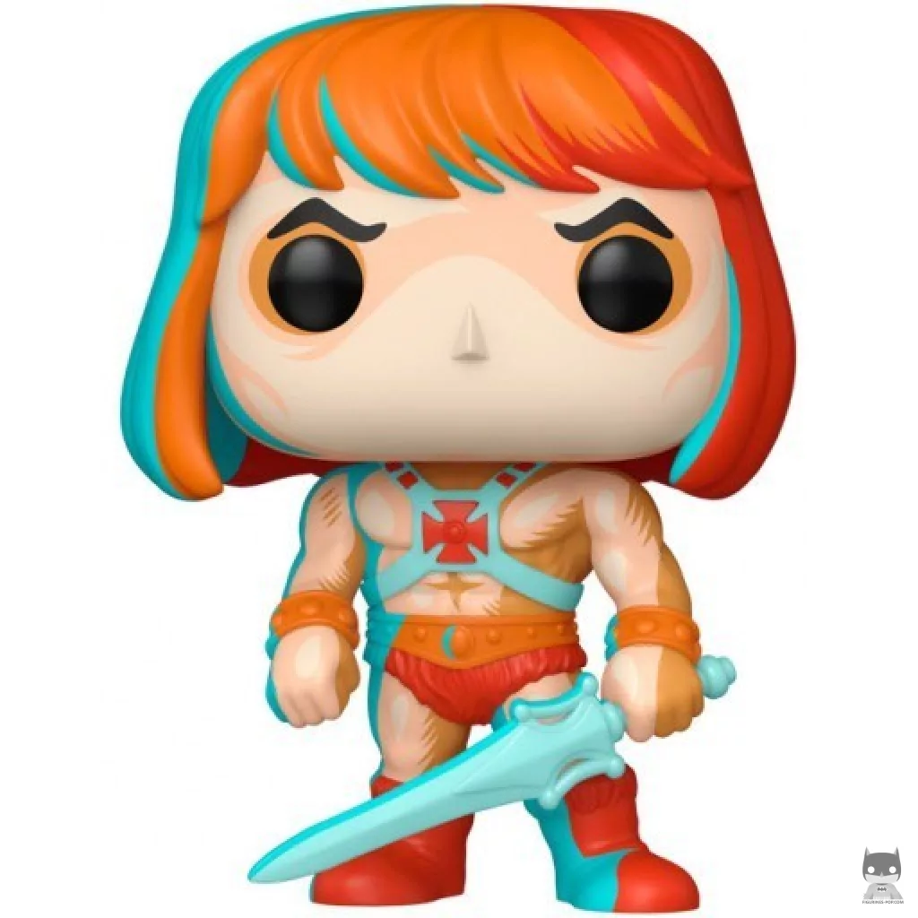 Figura Funko Pop! He-Man (Neón retro) (Masters del Universo)