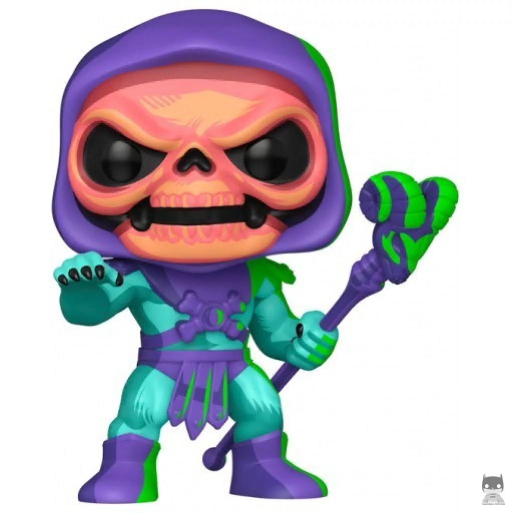 Figura Funko Pop! Skeletor (Neón retro) (Masters del Universo)