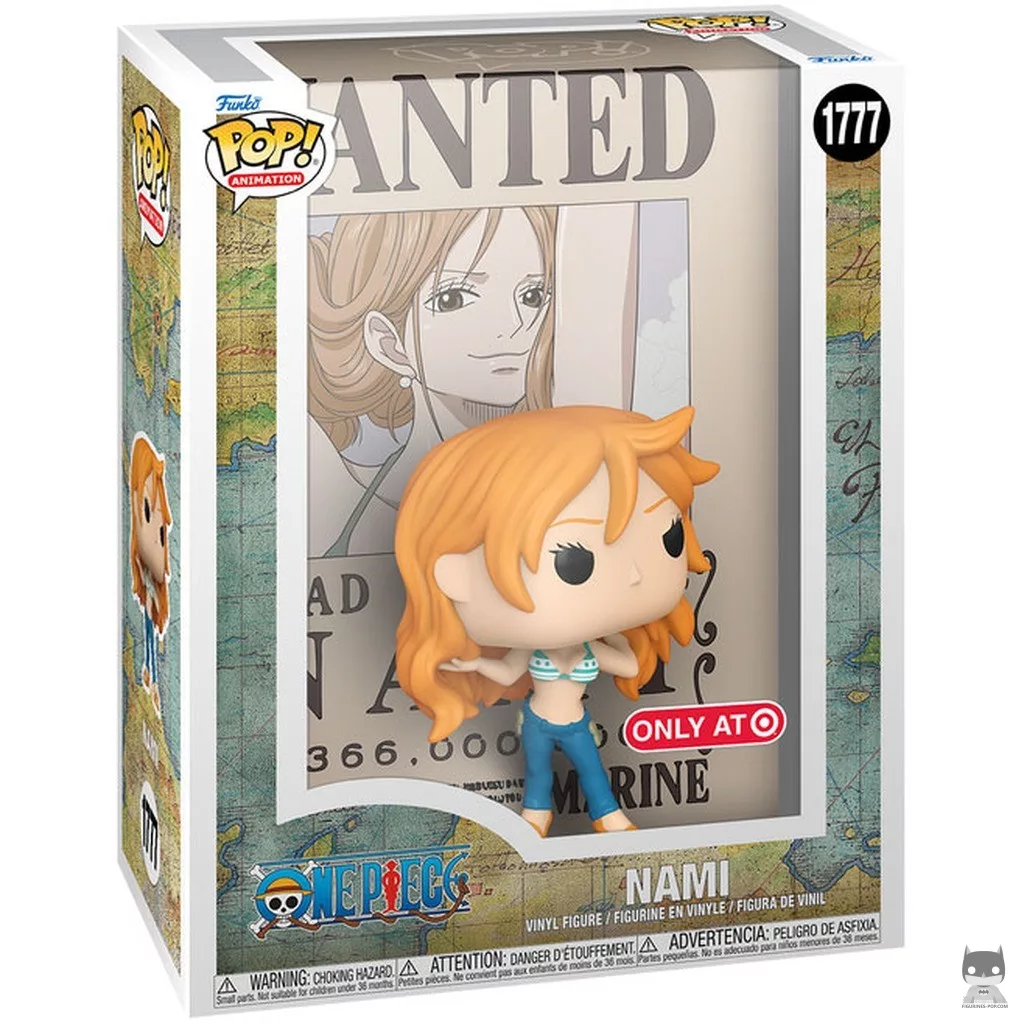 Figura Funko Pop! Nami (Póster) en su caja