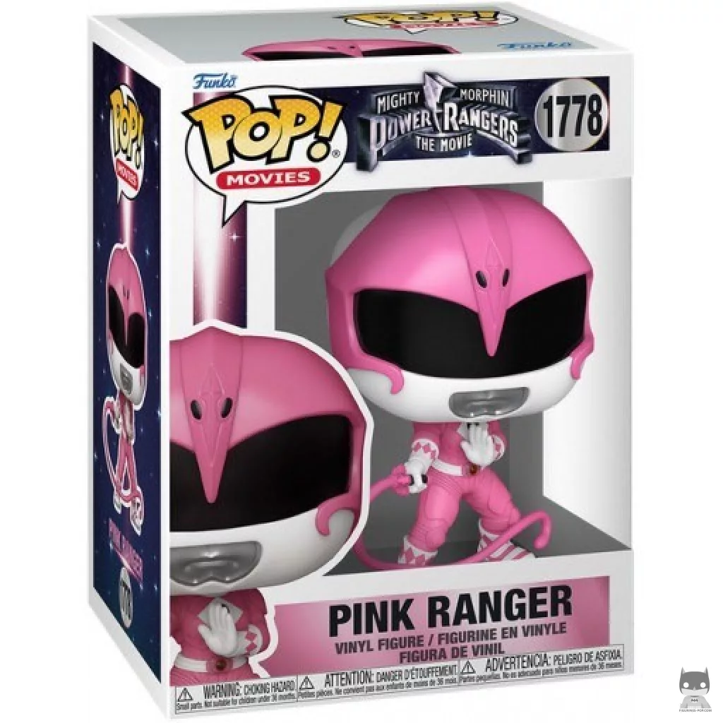 Figura Funko Pop! Ranger Rosa en su caja