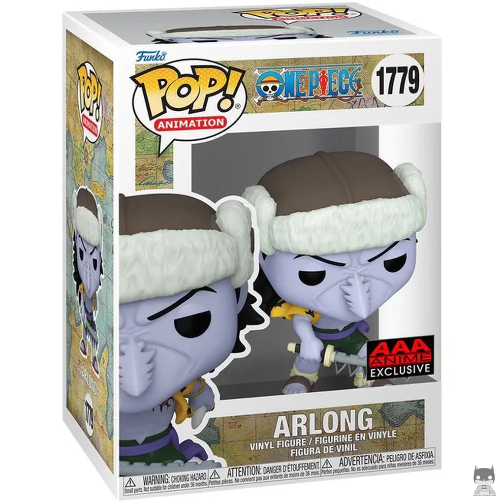 Figura Funko Pop! Arlong en su caja