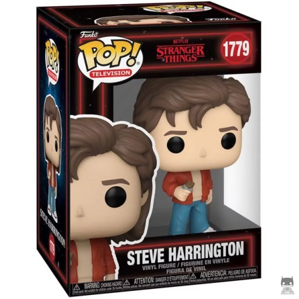 Figura Funko Pop! Steve Harrington en su caja