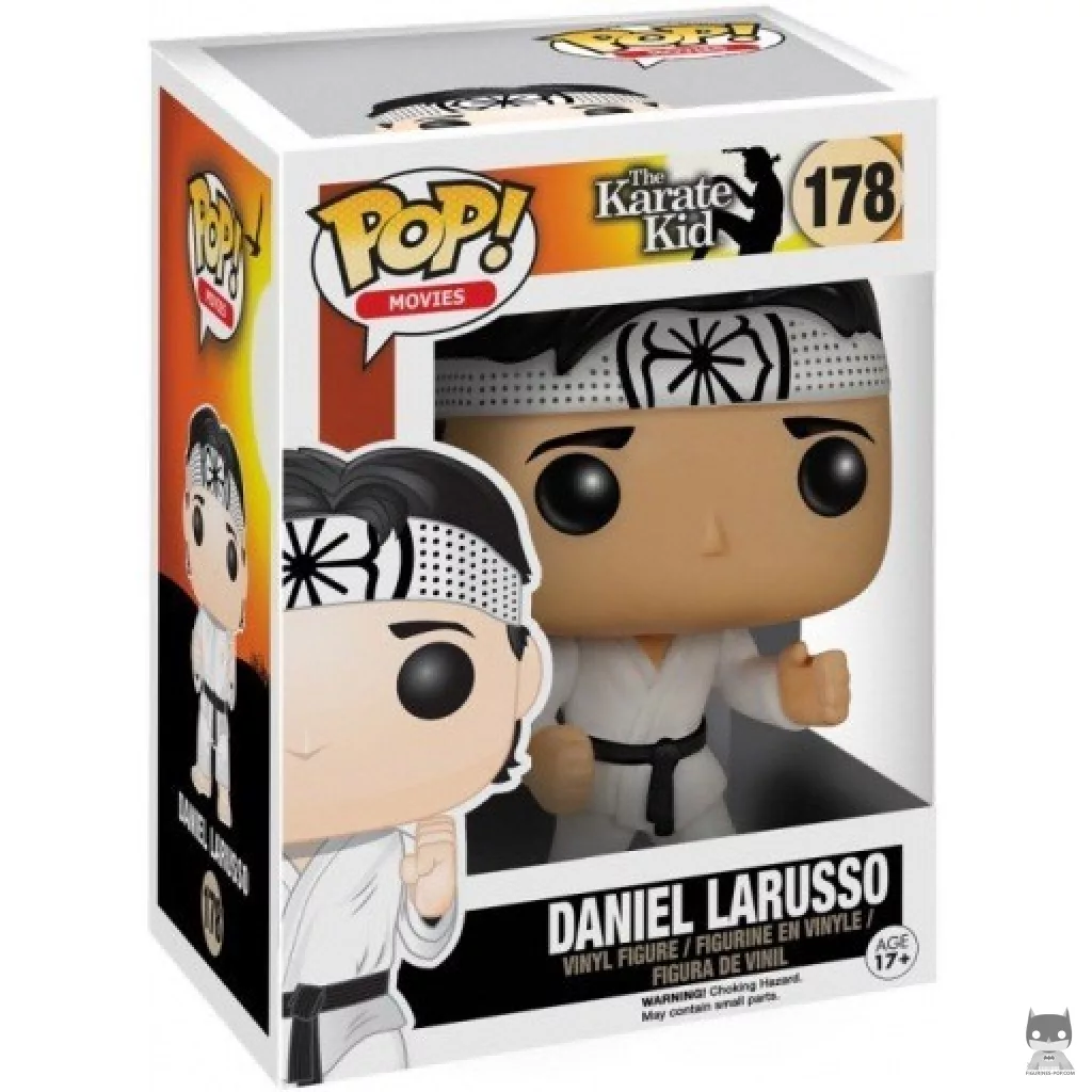 Figura Funko Pop! Daniel Larusso en su caja