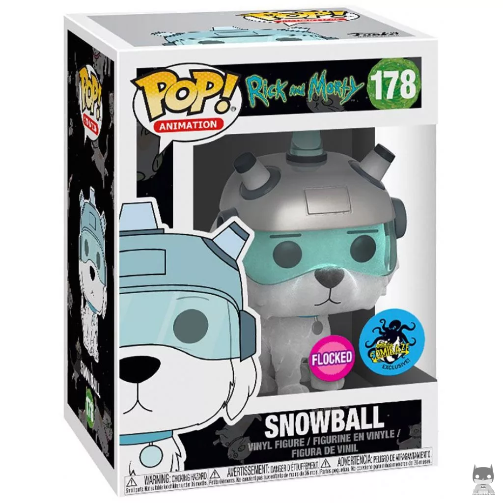 Figura Funko Pop! Snowball (Flocado) en su caja