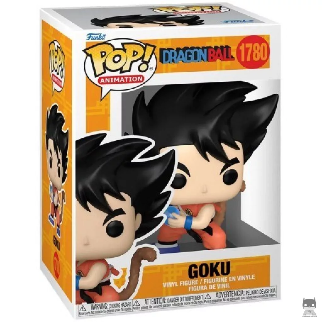 Figura Funko Pop! Goku Kamehameha en su caja