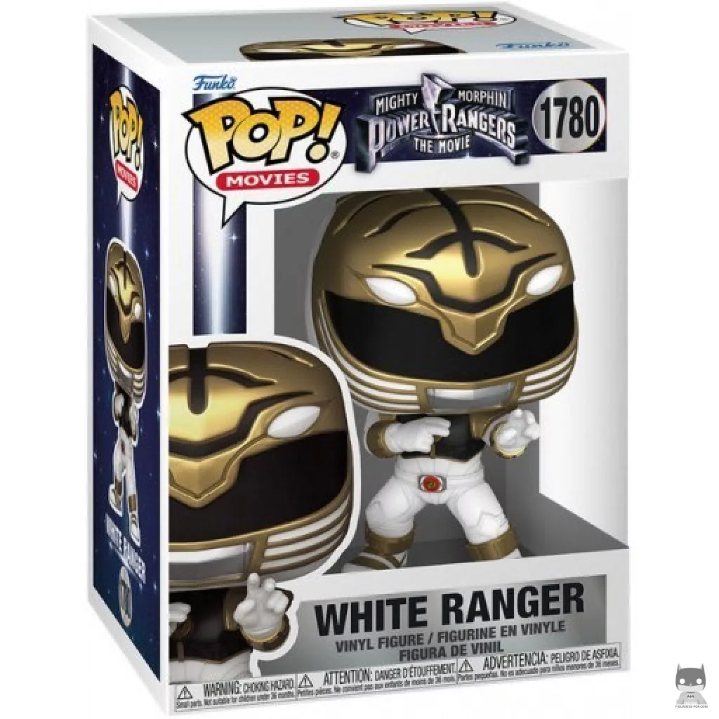 Figura Funko Pop! Ranger Blanco en su caja