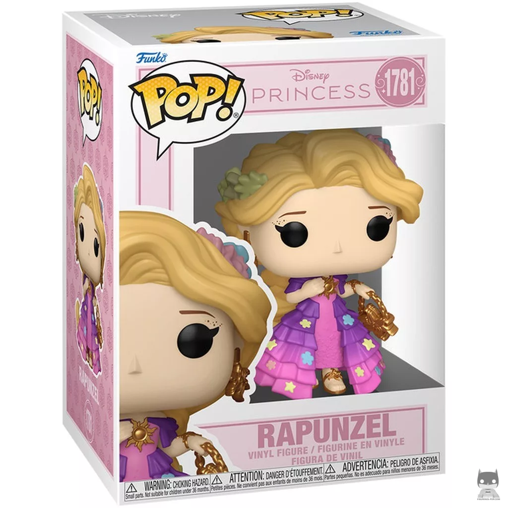 Figura Funko Pop! Rapunzel (Gran entrada) en su caja