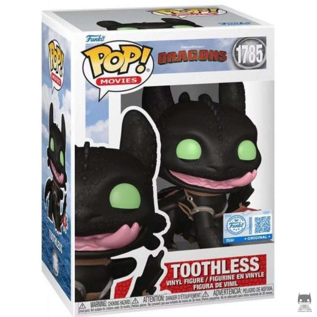 Figura Funko Pop! Desdentao en su caja