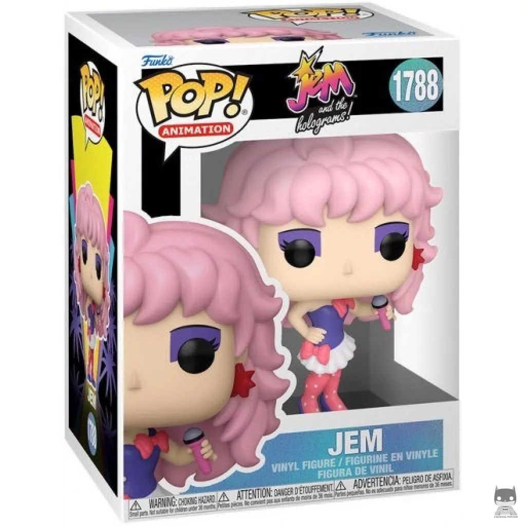 Figura Funko Pop! Jem en su caja
