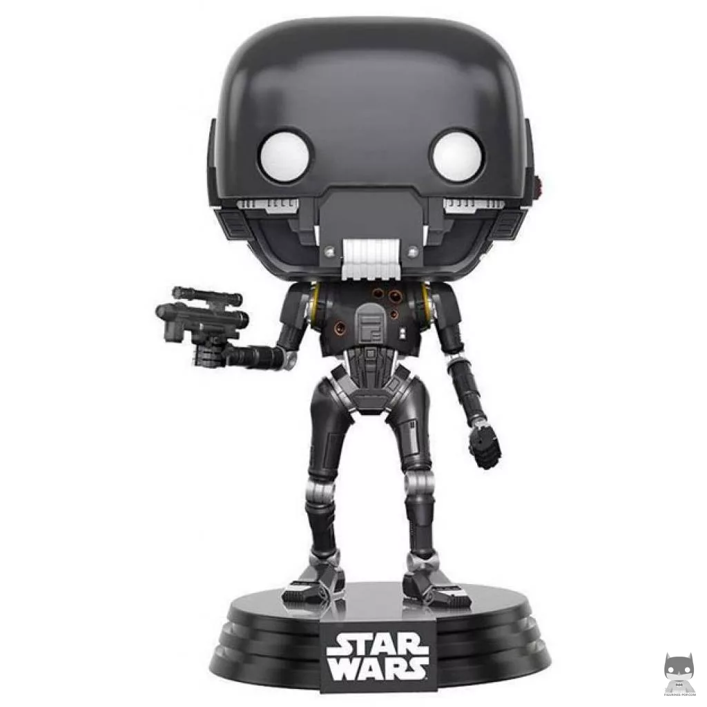 Figura Funko Pop! K-2SO dañado en combate (Rogue One: Una historia de Star Wars)