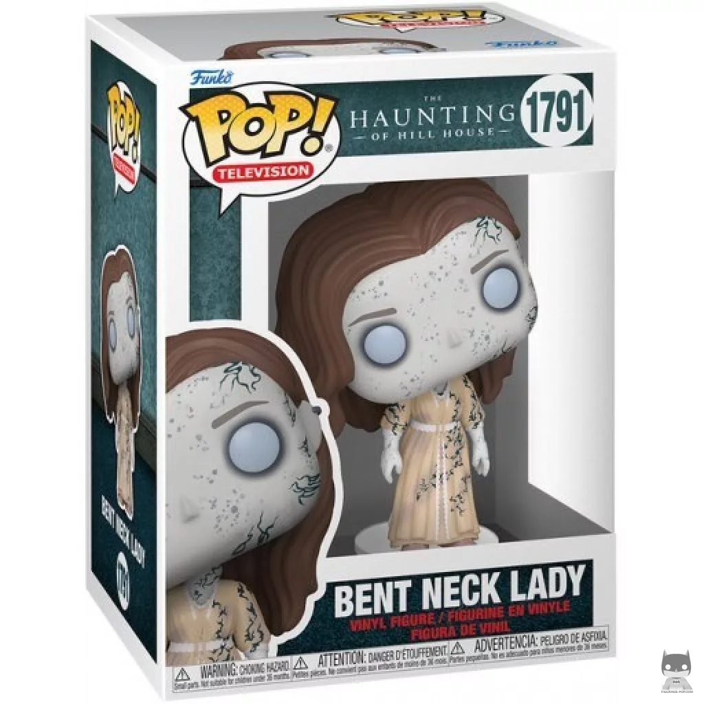 Figura Funko Pop! La mujer del cuello roto en su caja