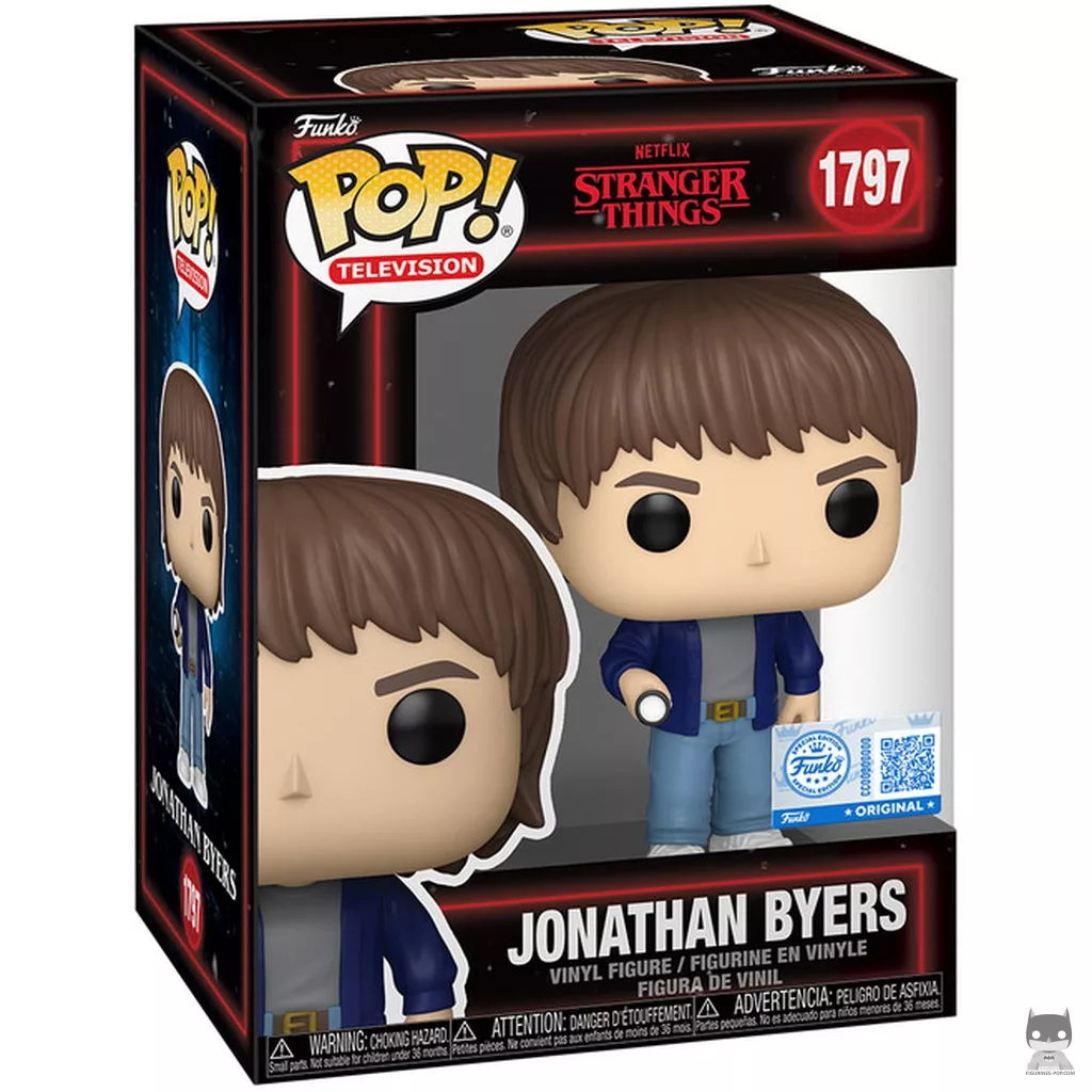 Figura Funko Pop! Jonathan Byers en su caja