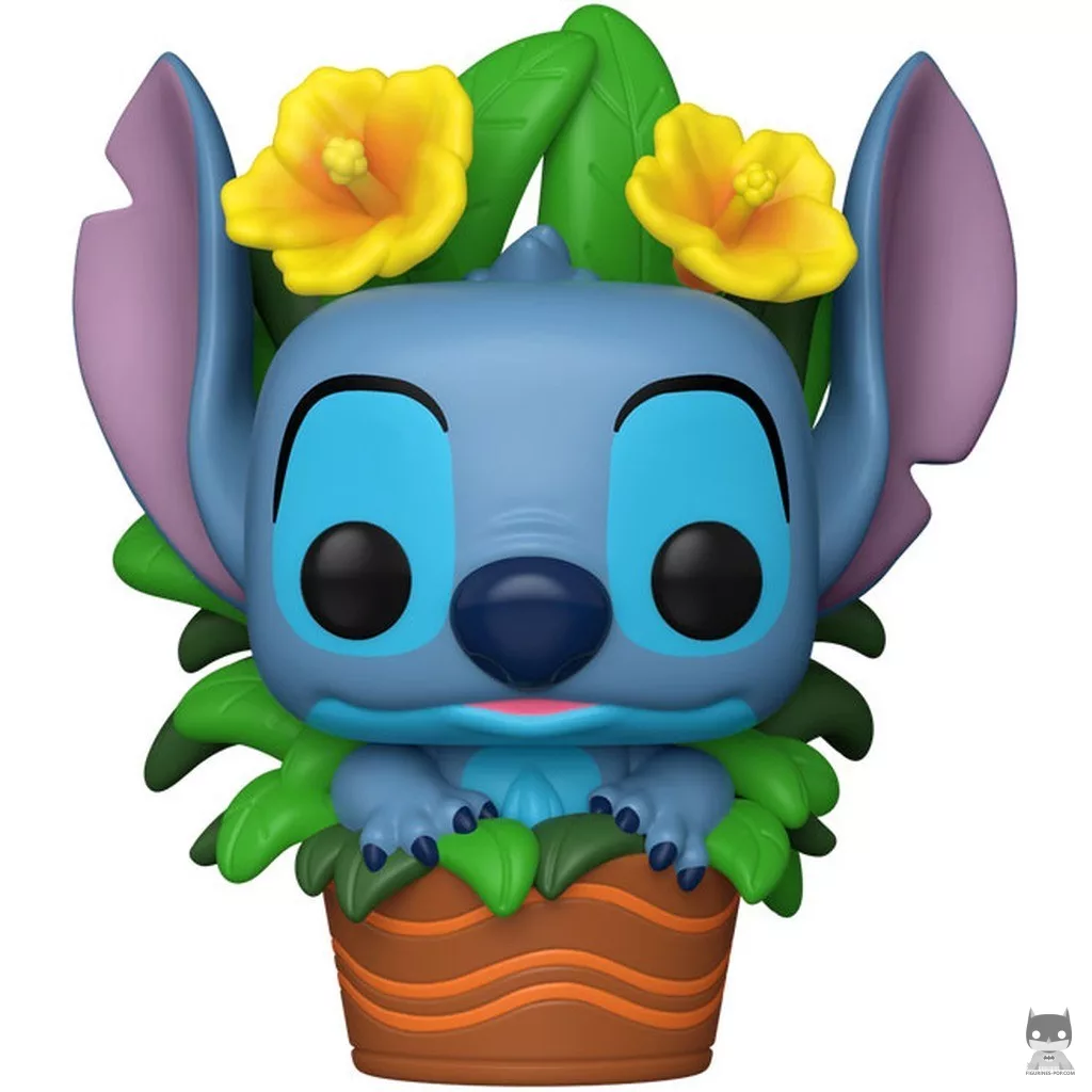 Figura Funko Pop! Stitch en una maceta (Lilo y Stitch)