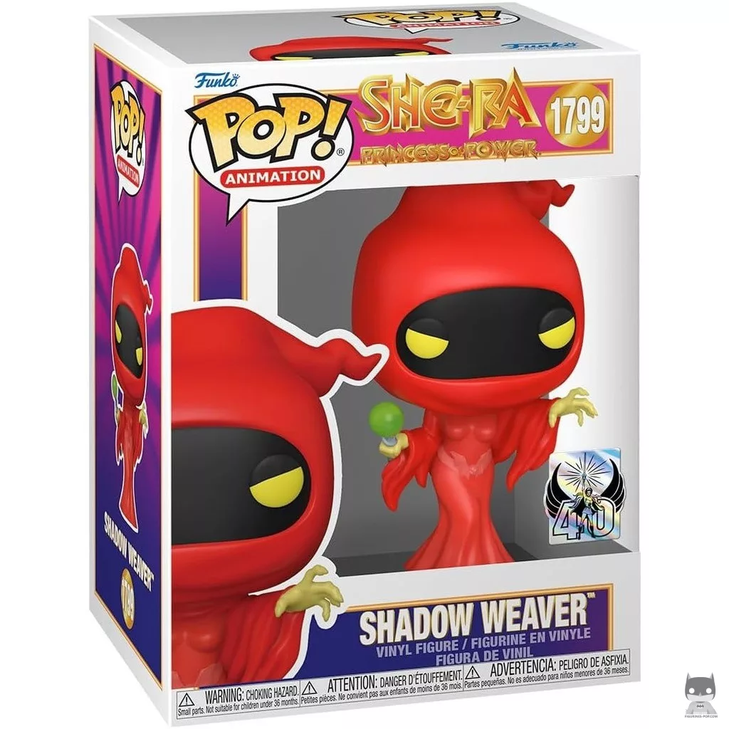 Figura Funko Pop! Tejedora de Sombras (40.º aniversario) en su caja