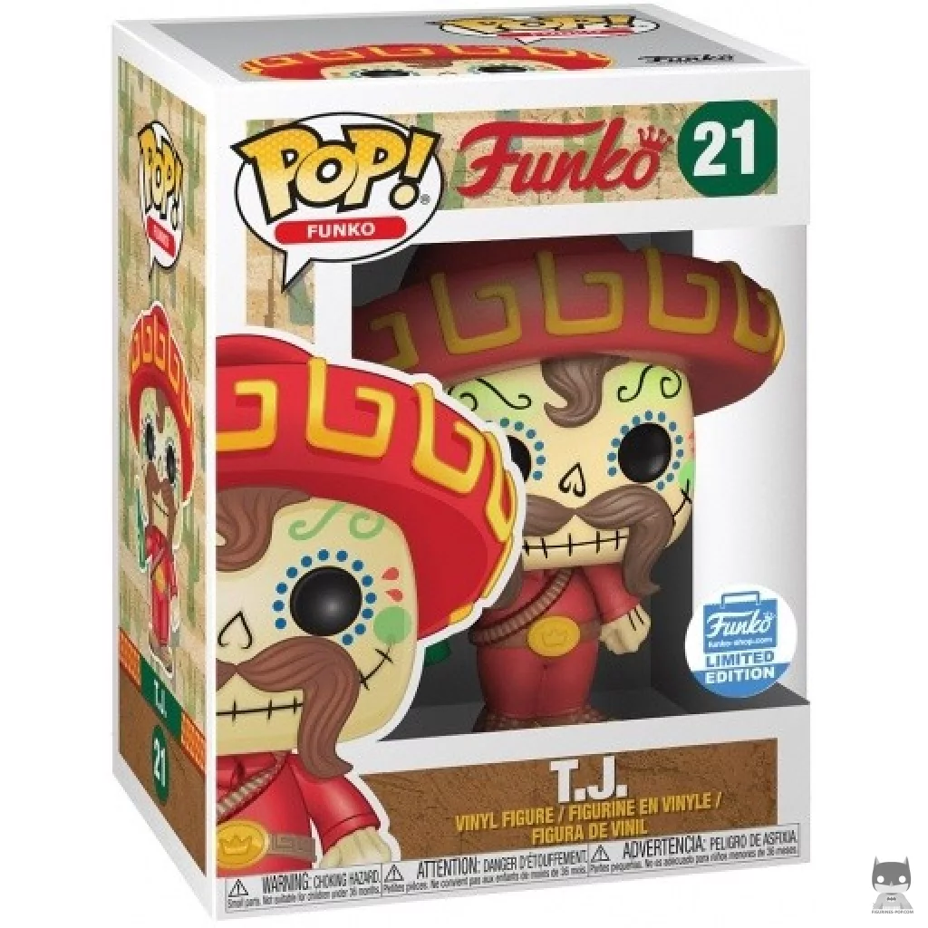 Figura Funko Pop! TJ en su caja