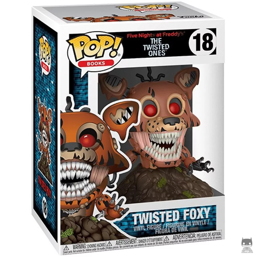 Figura Funko Pop! Foxy (Twisted) en su caja