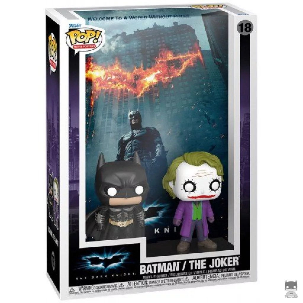 Figura Funko Pop! Batman & Joker en su caja