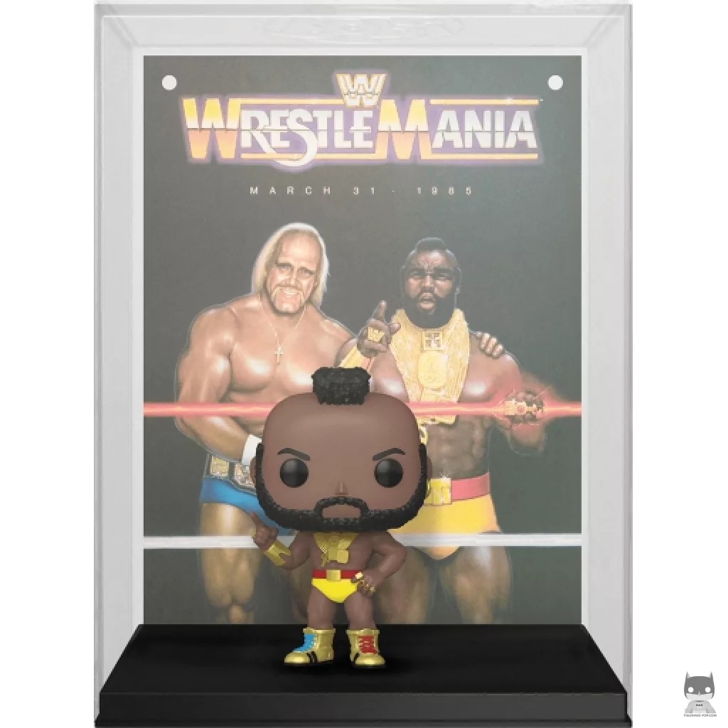 Figura Funko Pop! WrestleMania: Mr. T en su caja