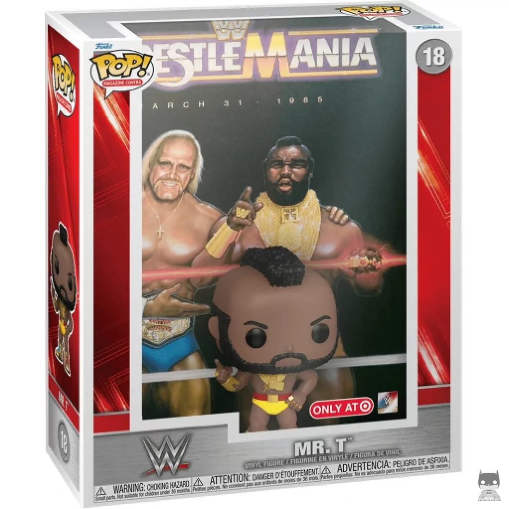 Figura Funko Pop! WrestleMania: Mr. T (WWE)